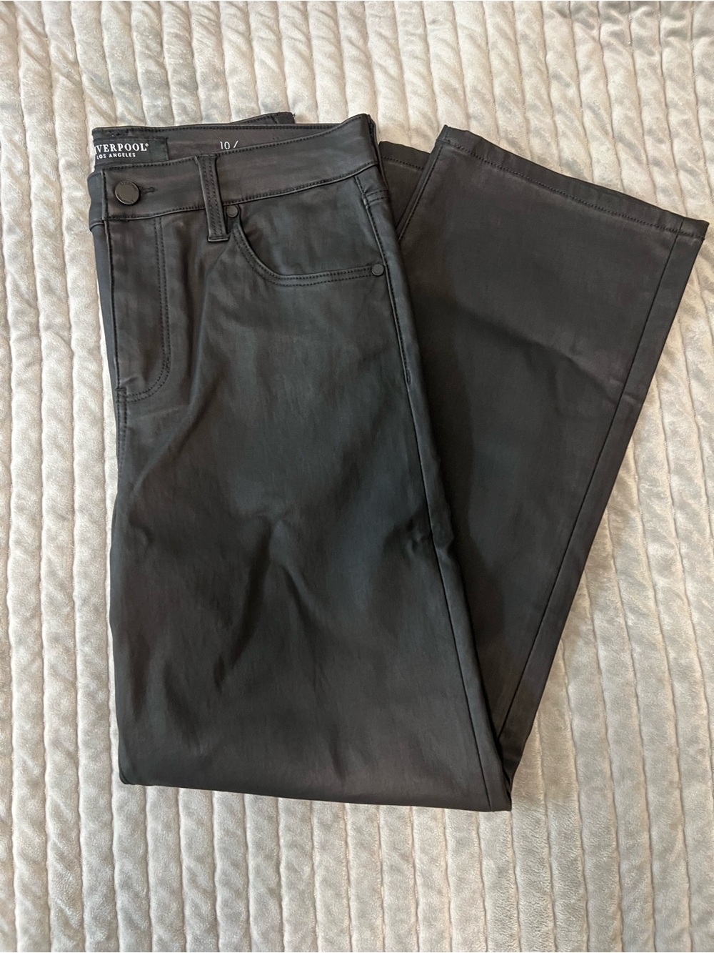 The Liverpool Los Angeles "Kennedy" High-Rise Crop Straight Pants
